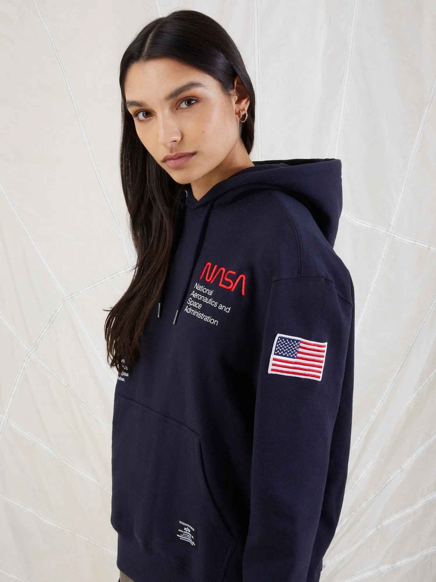 NASA WORM LOGO HOODIE