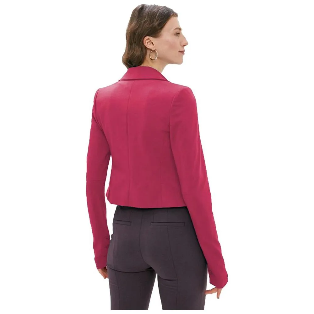 Patrizia Pepe Elegant Fuchsia Blazer Jacket