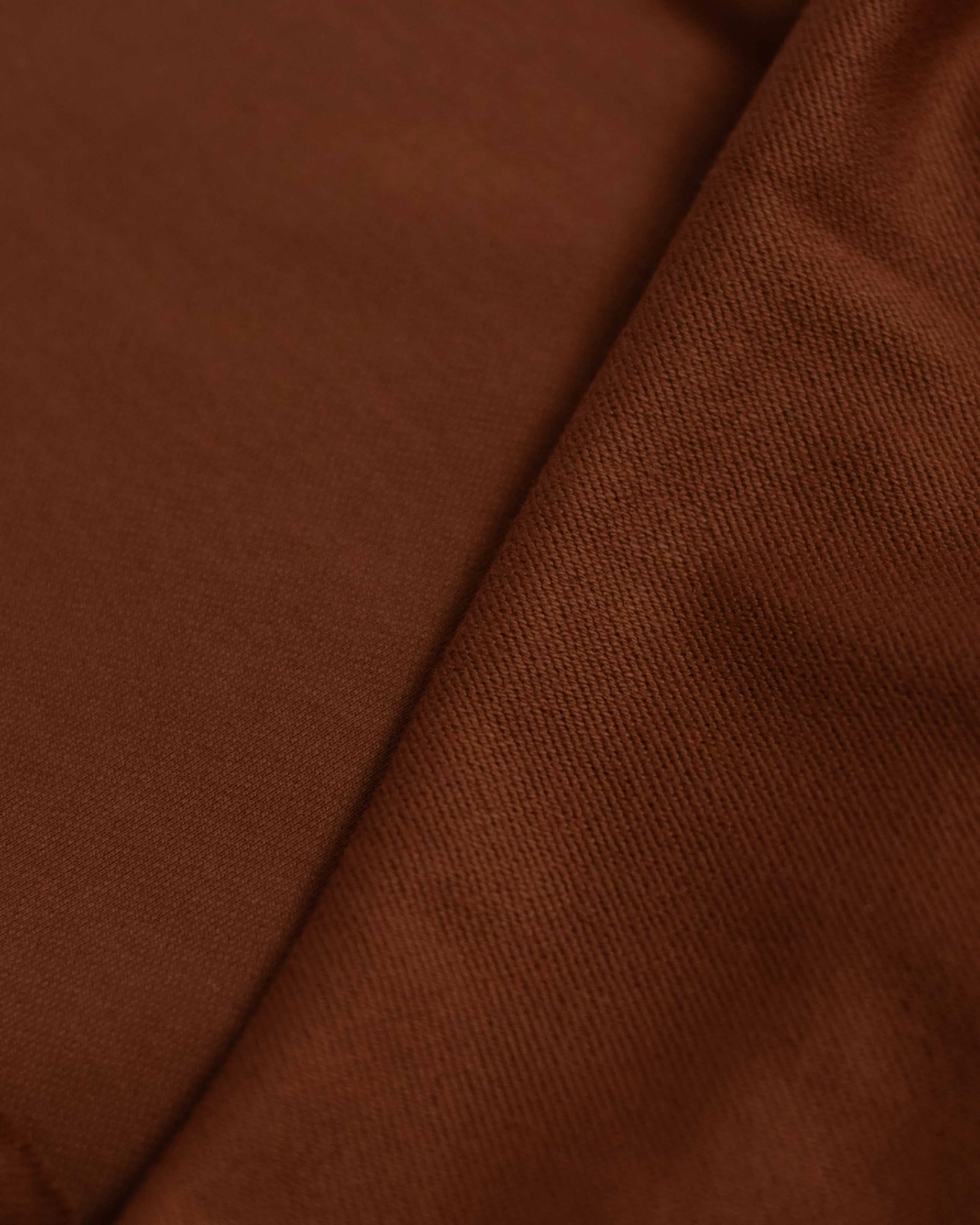 Pecan Brown Organic Cotton French Terry (extra wide)