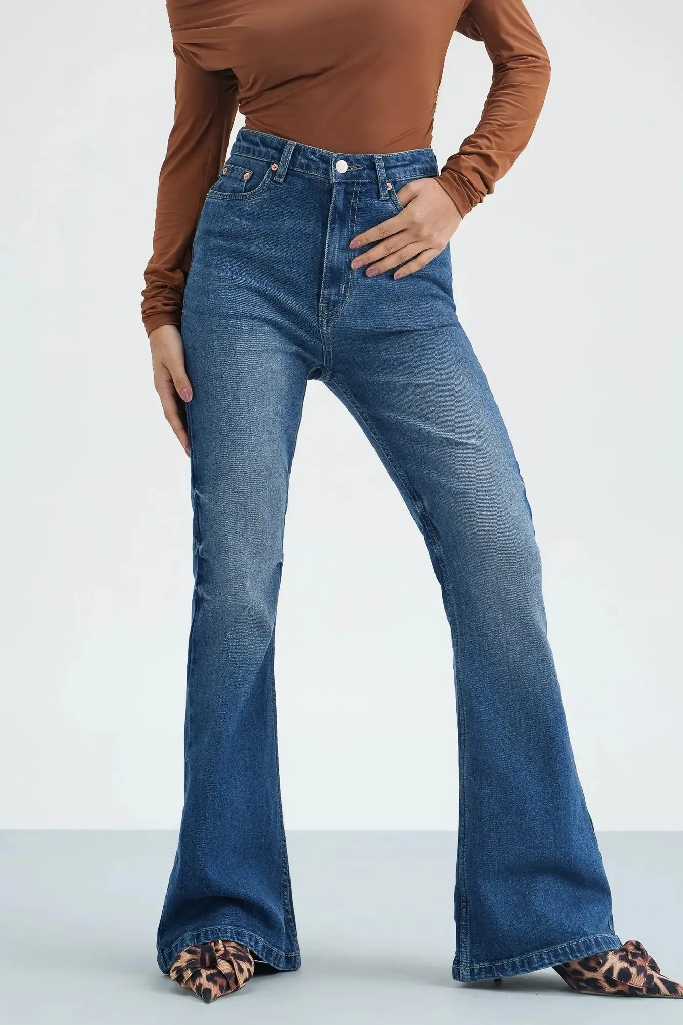 Skyward Spirit Blue Bootcut Jeans