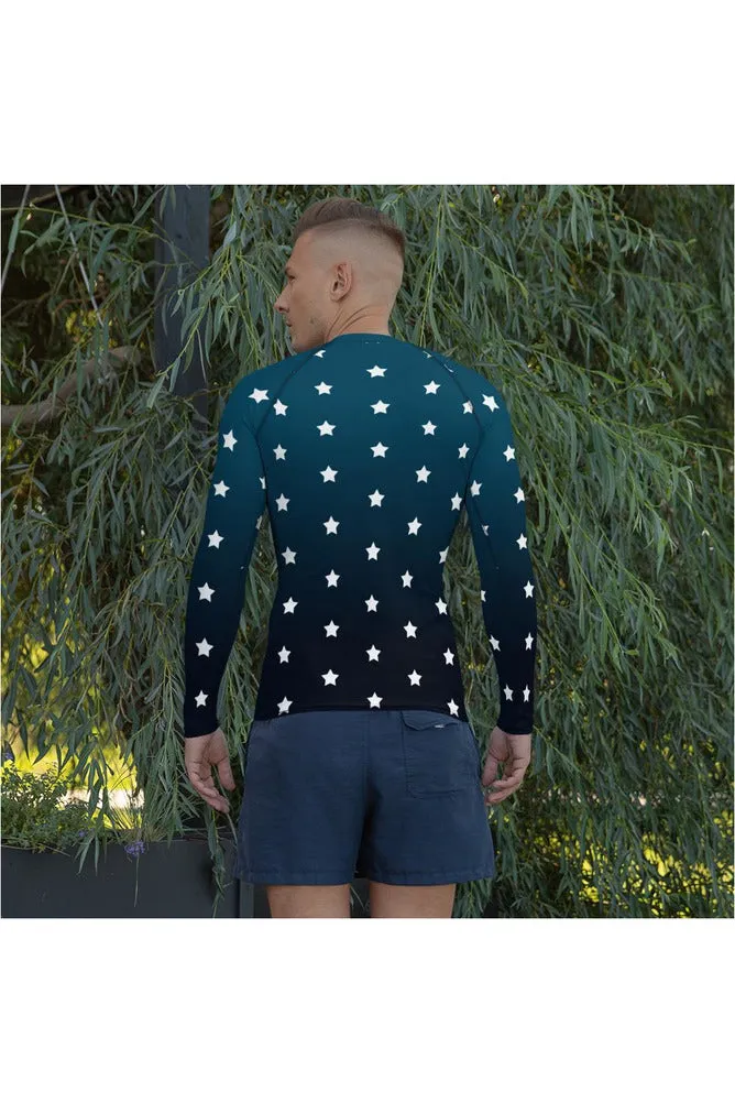 Starry Twilight Men's Rash Guard