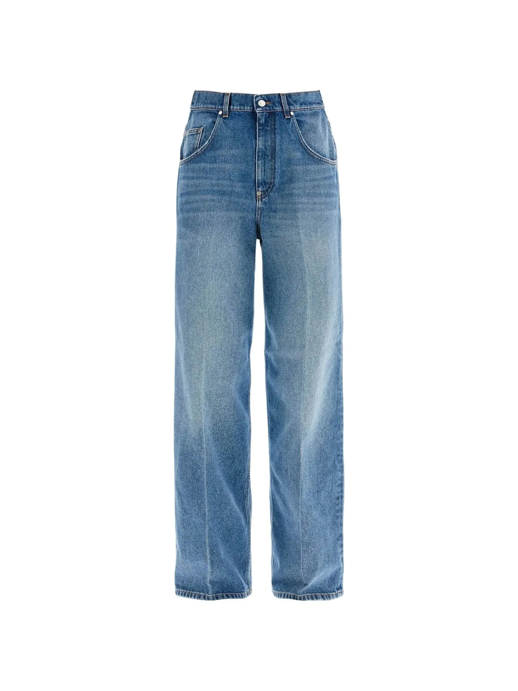 Straight Fit Denim Jeans