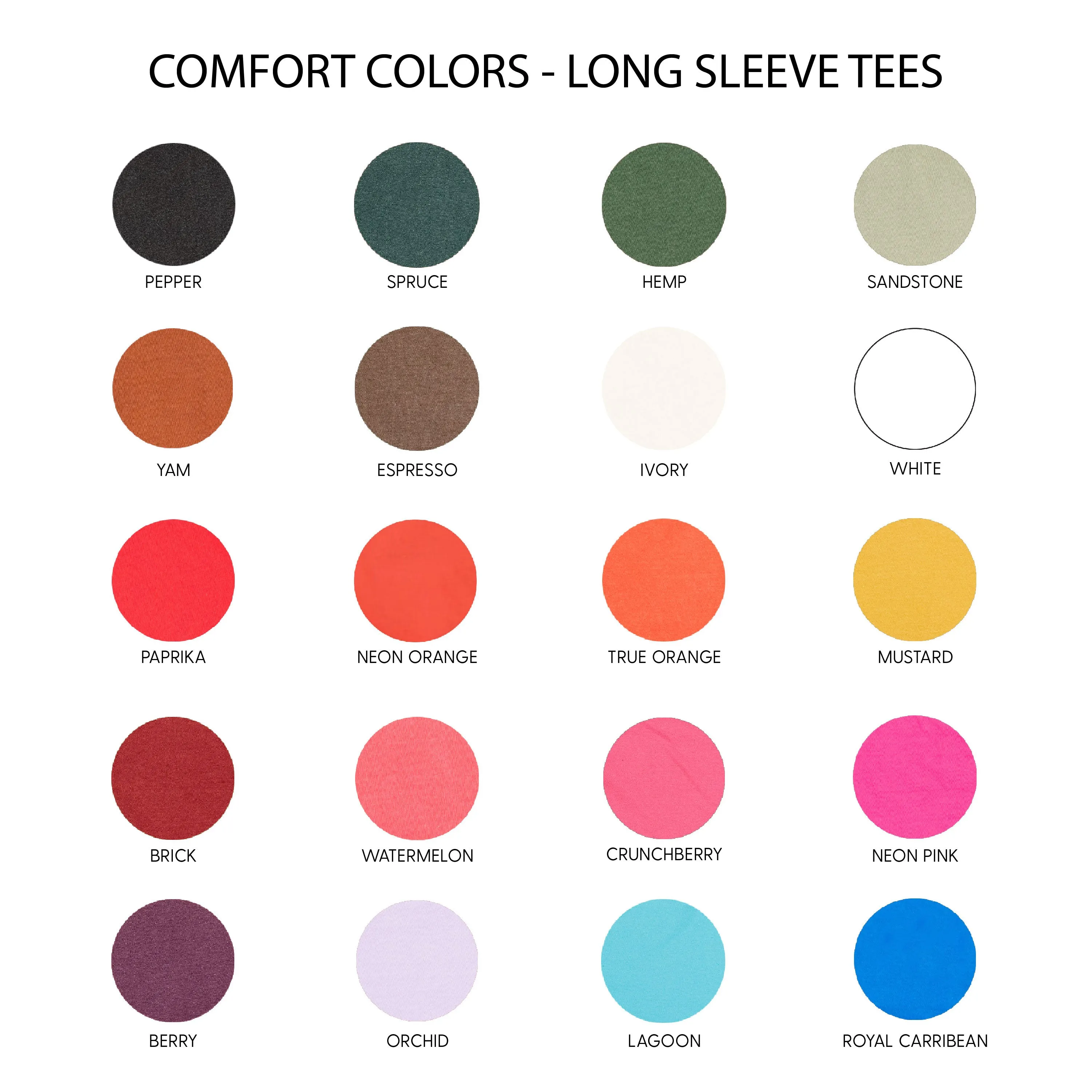 Stuffed - LONG SLEEVE COMFORT COLORS TEE