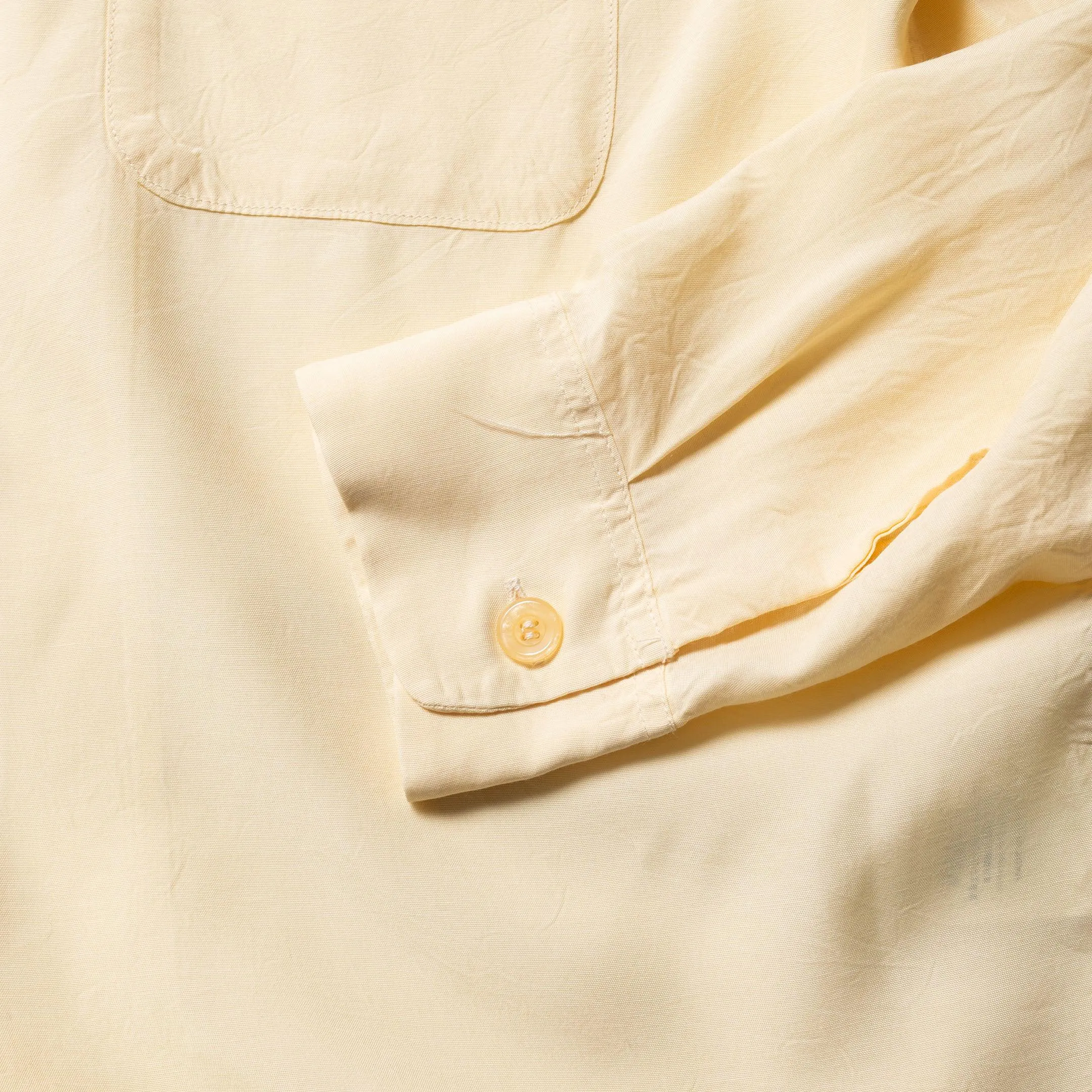 Style Eyes by Toyo Enterprise Plain Rayon Bowling Shirt Off White