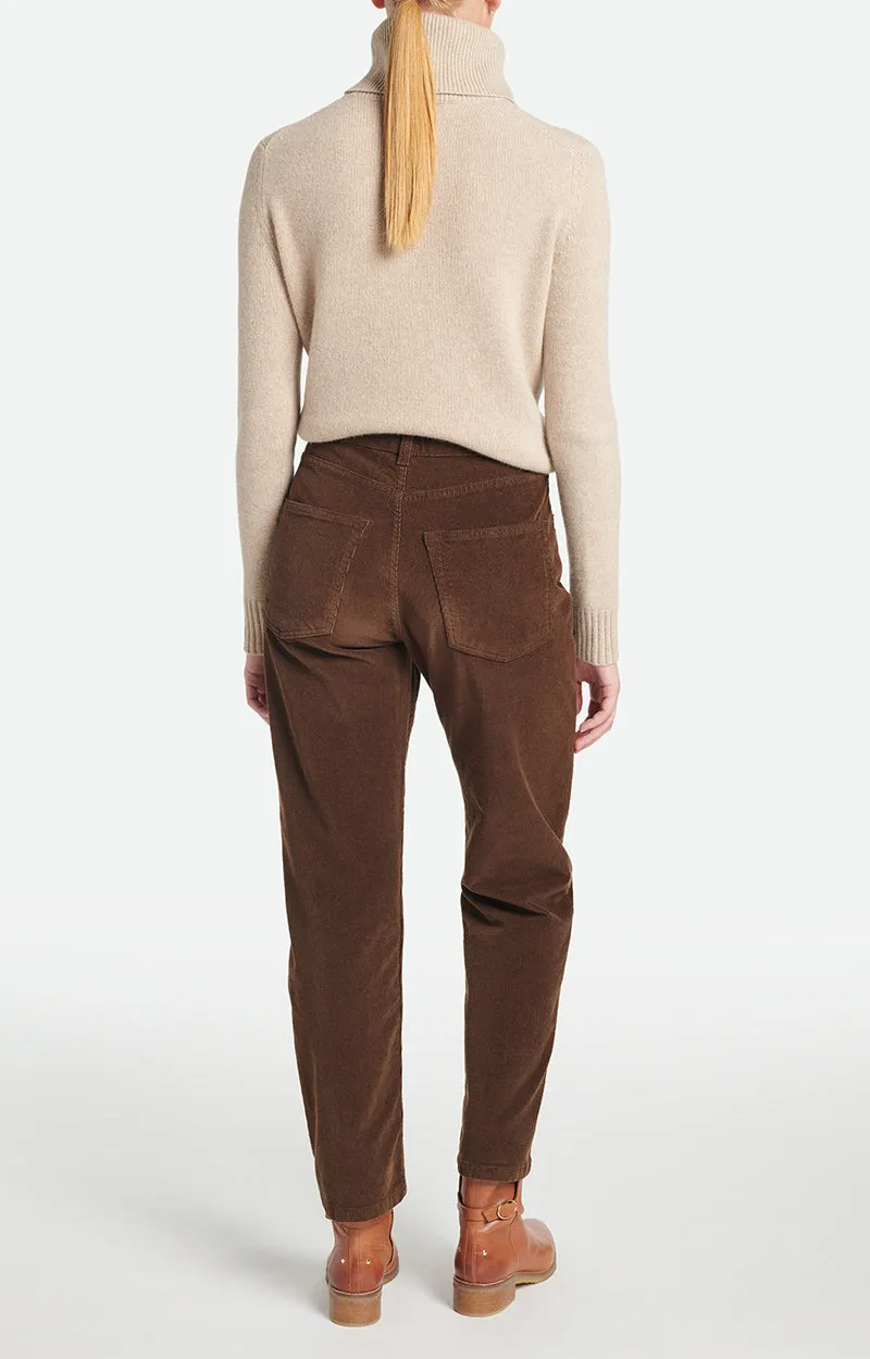 VANESSA BRUNO - Timael Pant - Ebene Corduroy