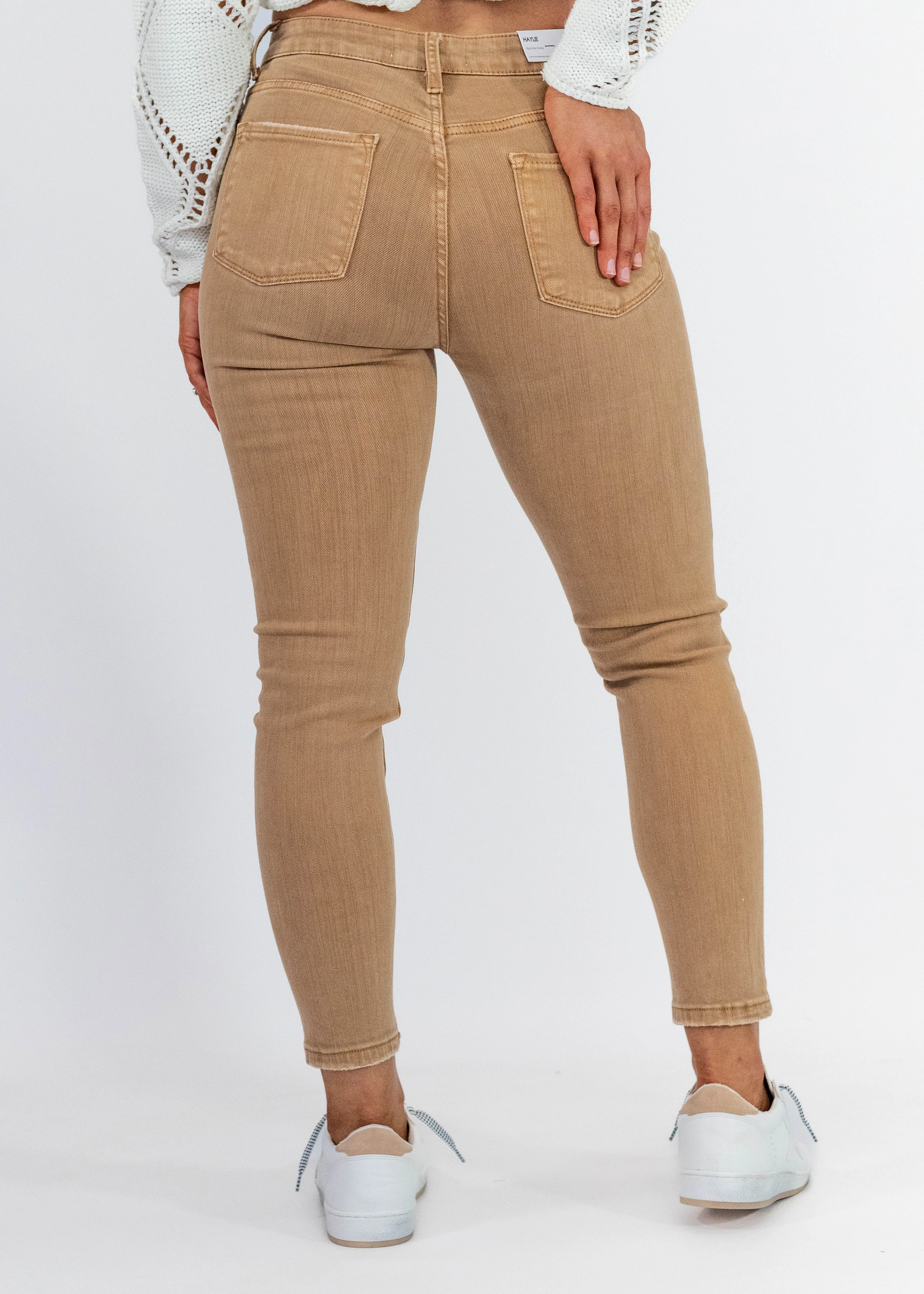 Vervet Marta HR Crop Skinny Jeans FINAL SALE