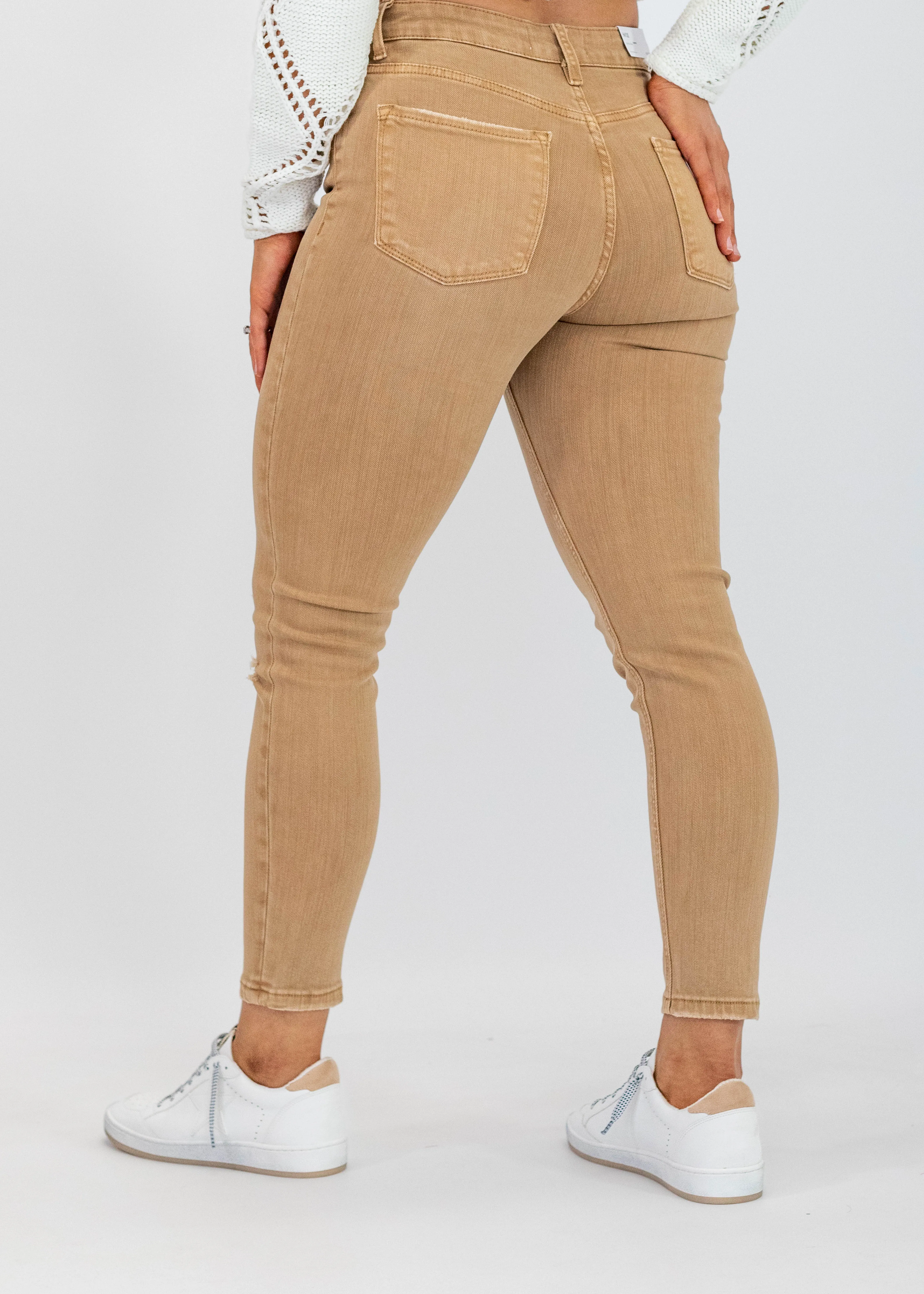 Vervet Marta HR Crop Skinny Jeans FINAL SALE