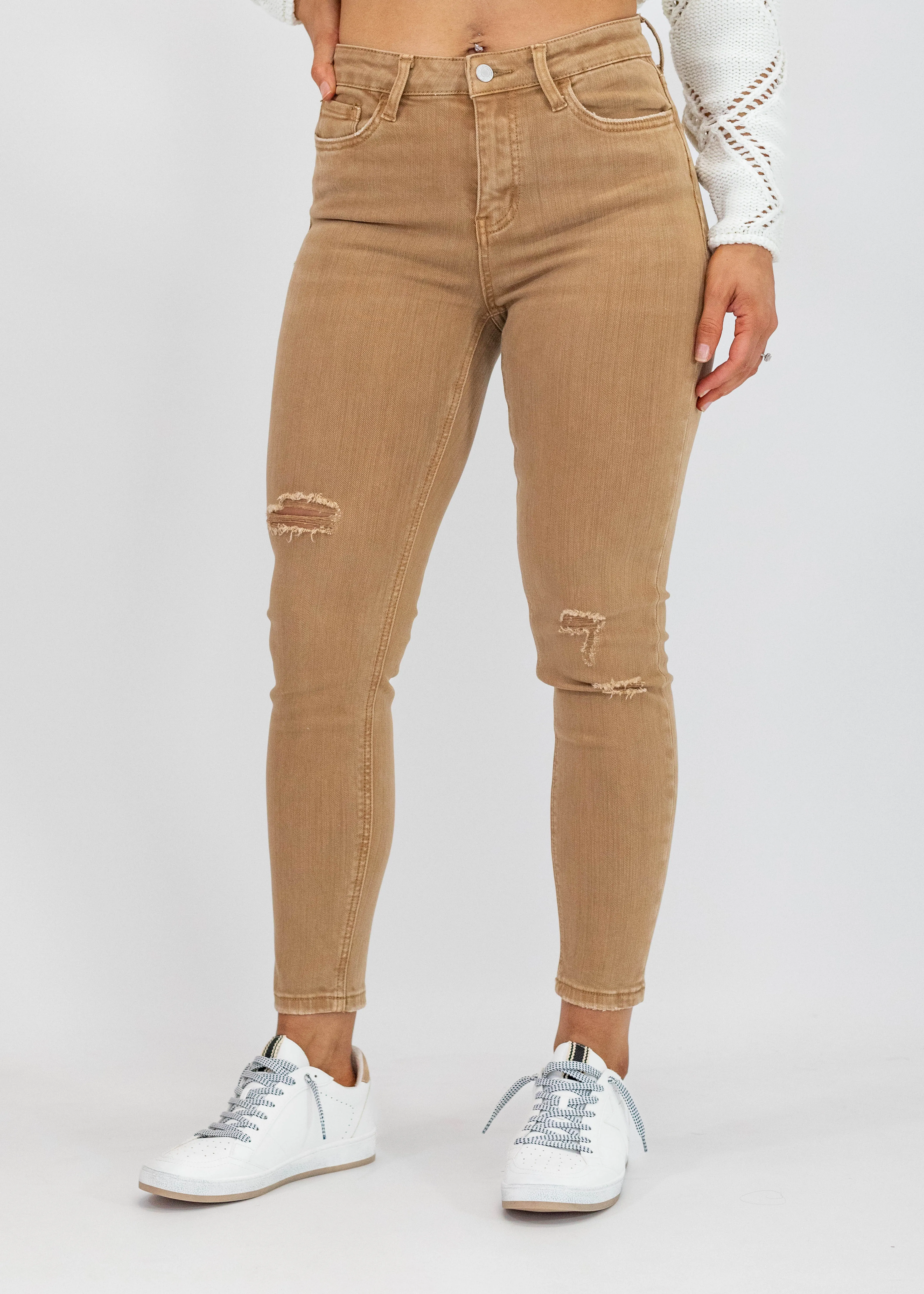 Vervet Marta HR Crop Skinny Jeans FINAL SALE