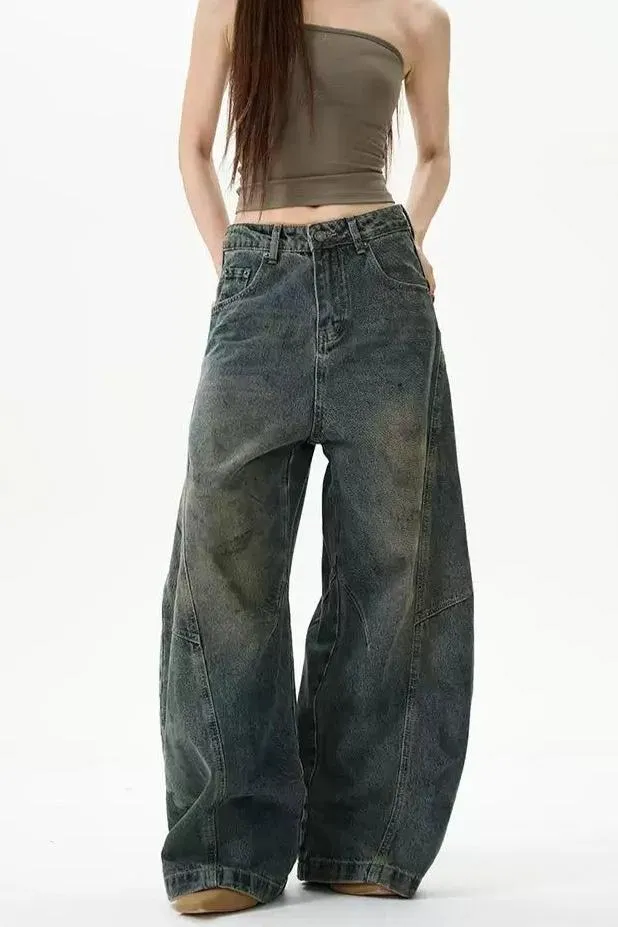 Wide Leg Versatile Jeans