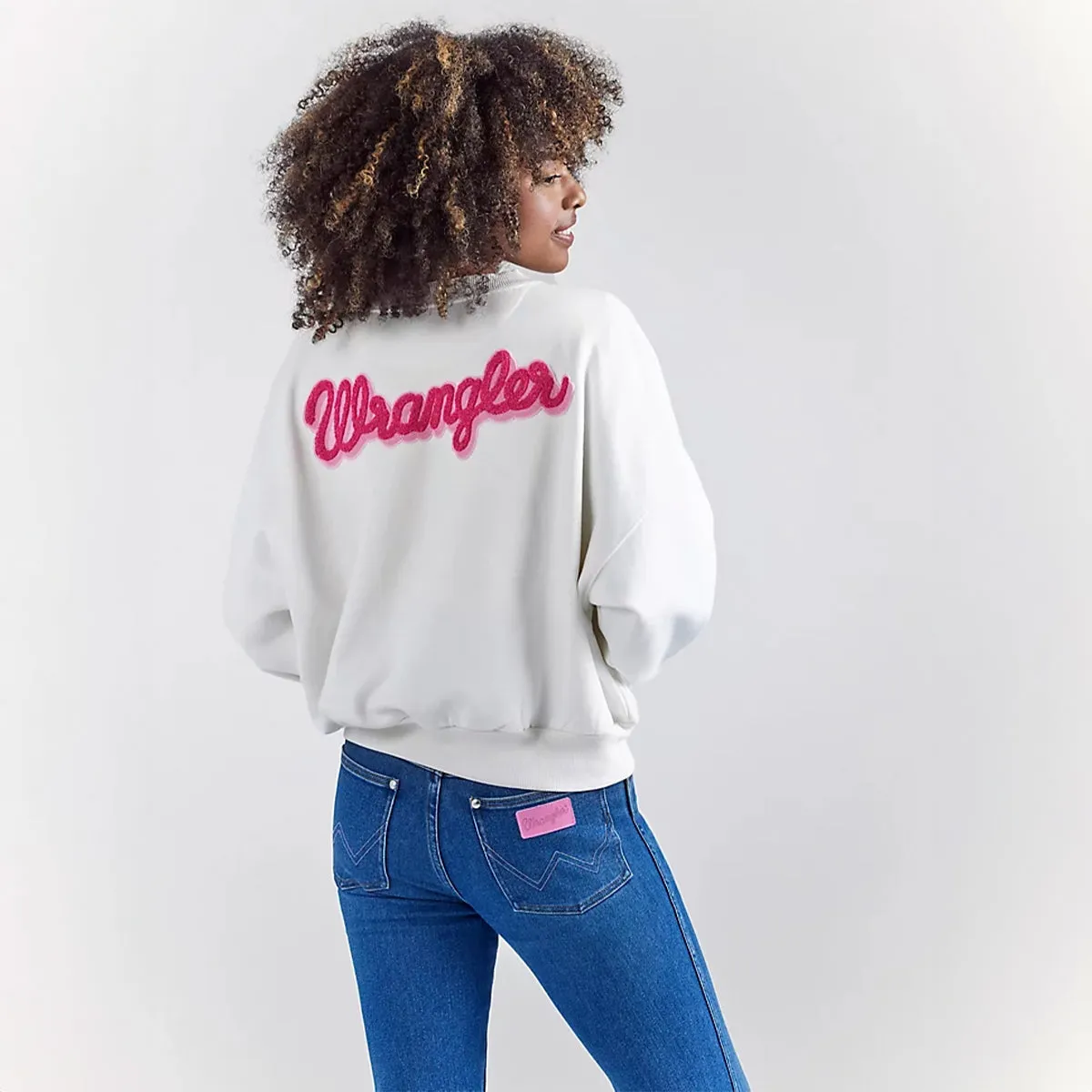 Wrangler X Barbie™ Relaxed Logo Sweatshirt