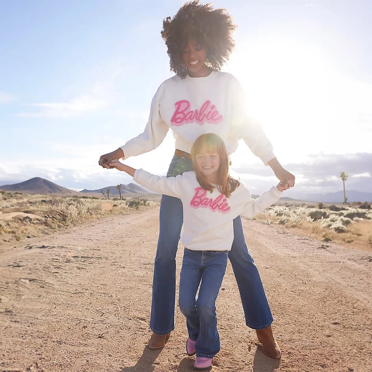 Wrangler X Barbie™ Relaxed Logo Sweatshirt