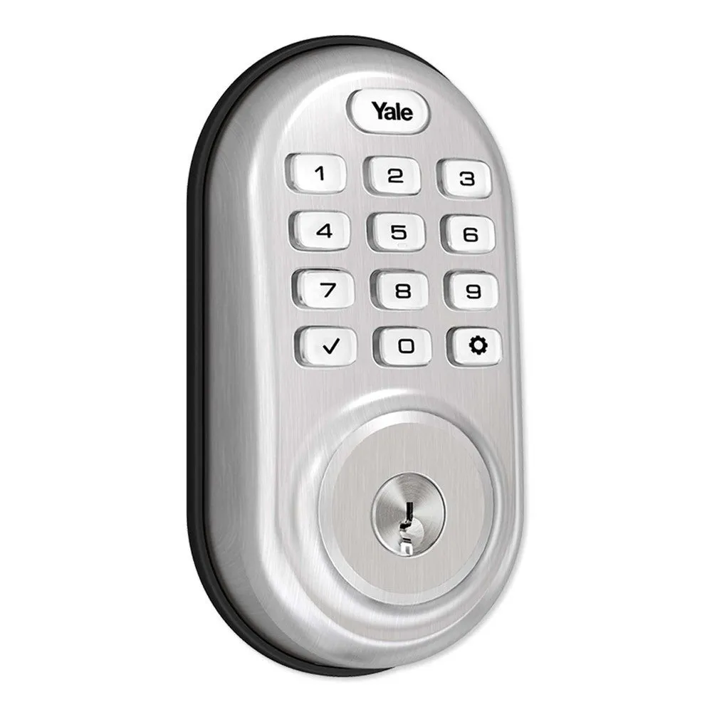 Yale Z-Wave Plus Assure Lock Push-Button Deadbolt, Marine Grade, Gen5