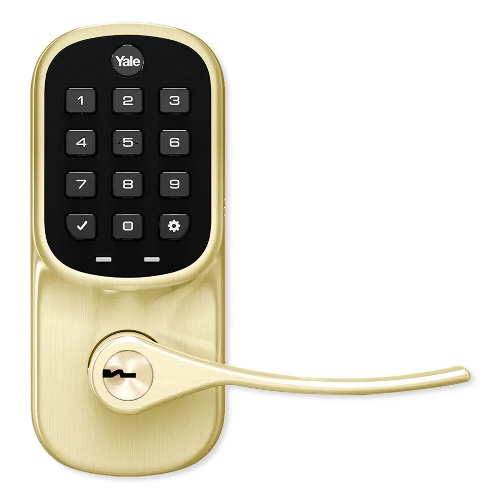 Yale Z-Wave Plus Assure Push Button Keypad Lever Lock, Gen5