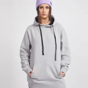 YUKI RELAXED OLD MATE HOODIE HEATHER GREY