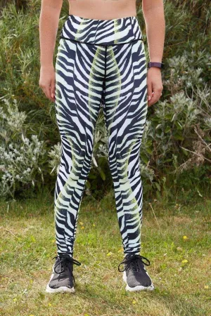 Zebra Print Sports Leggings